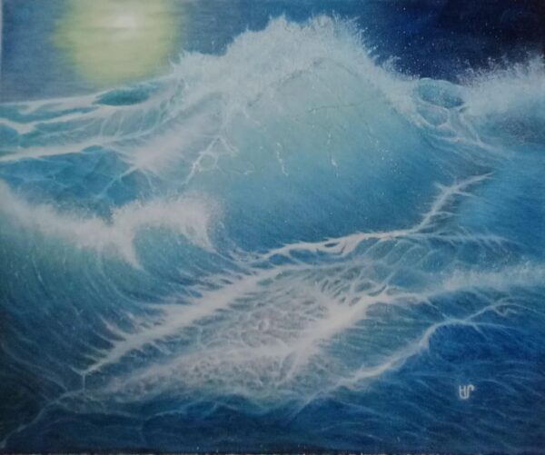 Les vagues sauvages